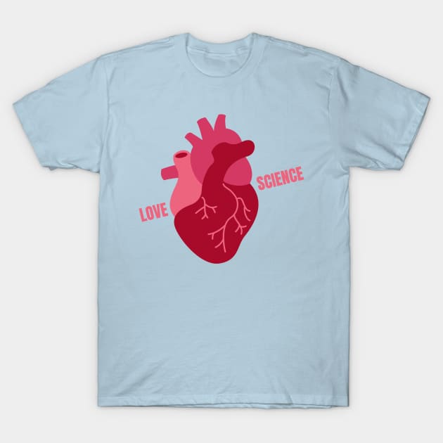 Love Science T-Shirt by karacayart